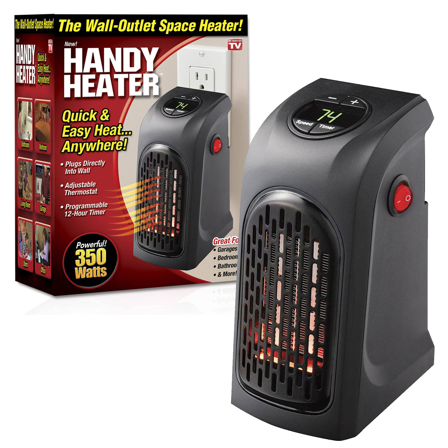 TEPLOVZDUŠNÝ VENTILÁTOR Handy Heater