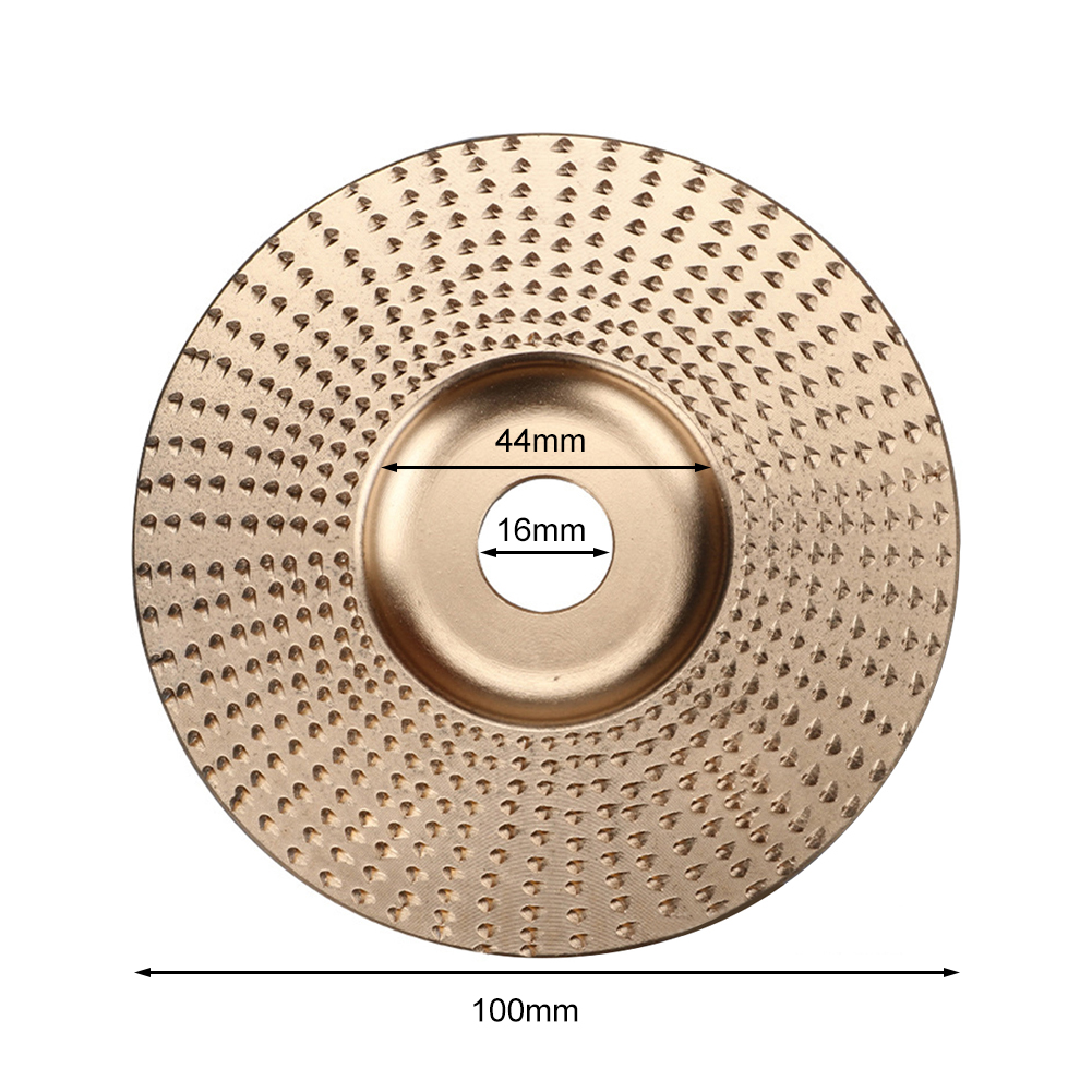 Plochá rotační rašple do úhlové brusky 100 mm