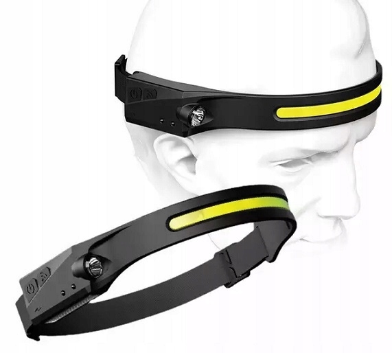 Leventi Univerzální dobíjecí COB LED čelovka Headlamp